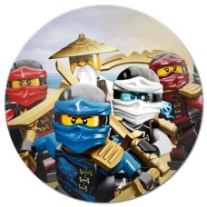 10012dzu disc icing Lego Ninjago D14.5cm